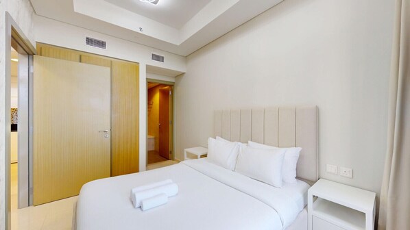 2 chambres, fer et planche à repasser, Wi-Fi gratuit, draps fournis