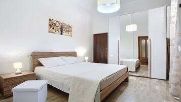 3 camere, Wi-Fi gratuito, lenzuola