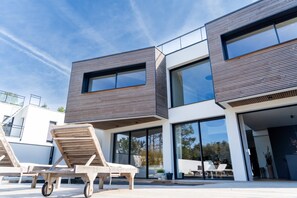 Exterior - "ROOF TOP & OCEAN" Architect-designed villa, ocean view, heated pool (Talmont-Saint-Hilaire)
