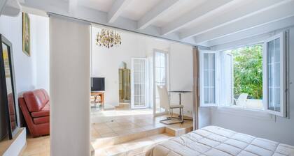 Maison de vacances 'Maison Centre Cannes' avec terrasse privée, jardin privé et climatisation