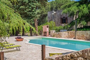 Pool - Charming country house with heated pool & park (Fasano)