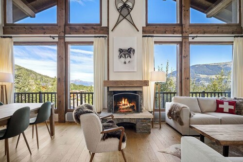 200m ski slopes-Chalet Manora -Courchevel La Tania