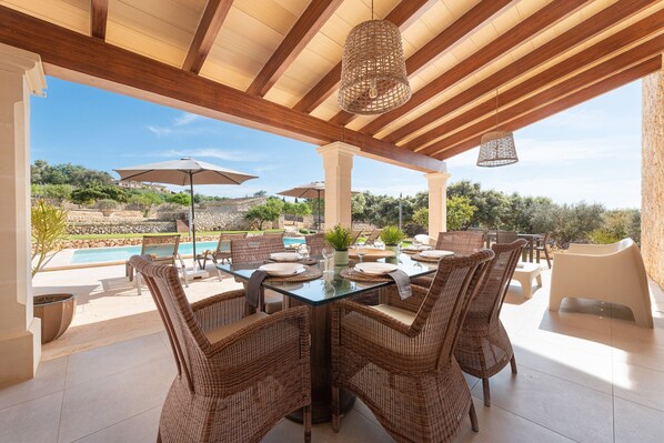 Outdoor dining - Sa Canova D´Ariany (Ariany)