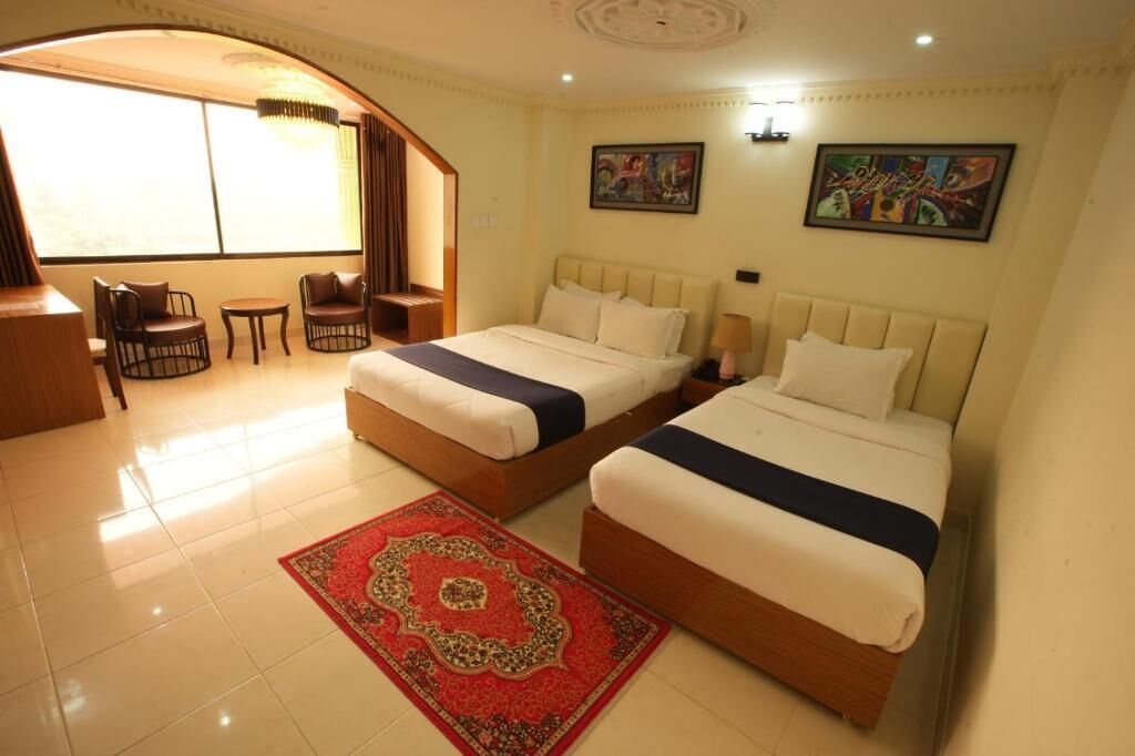 Deluxe-Dreibettzimmer, Balkon, Meerblick