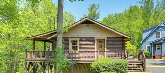 5 Mi to Dtwn Asheville: Tranquil Cabin Retreat!