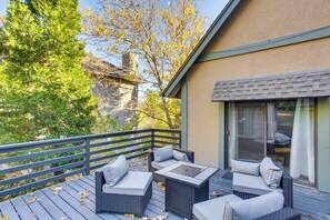 Interior - Partial Lake Arrowhead View: Cabin w/ Game Room! (Lake Arrowhead)