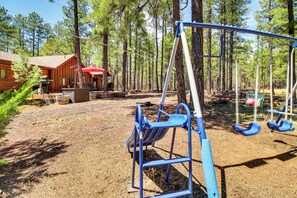 House (2 Bedrooms) | Interior - Family-friendly Hideaway Cabin in Lakeside! (Lakeside)