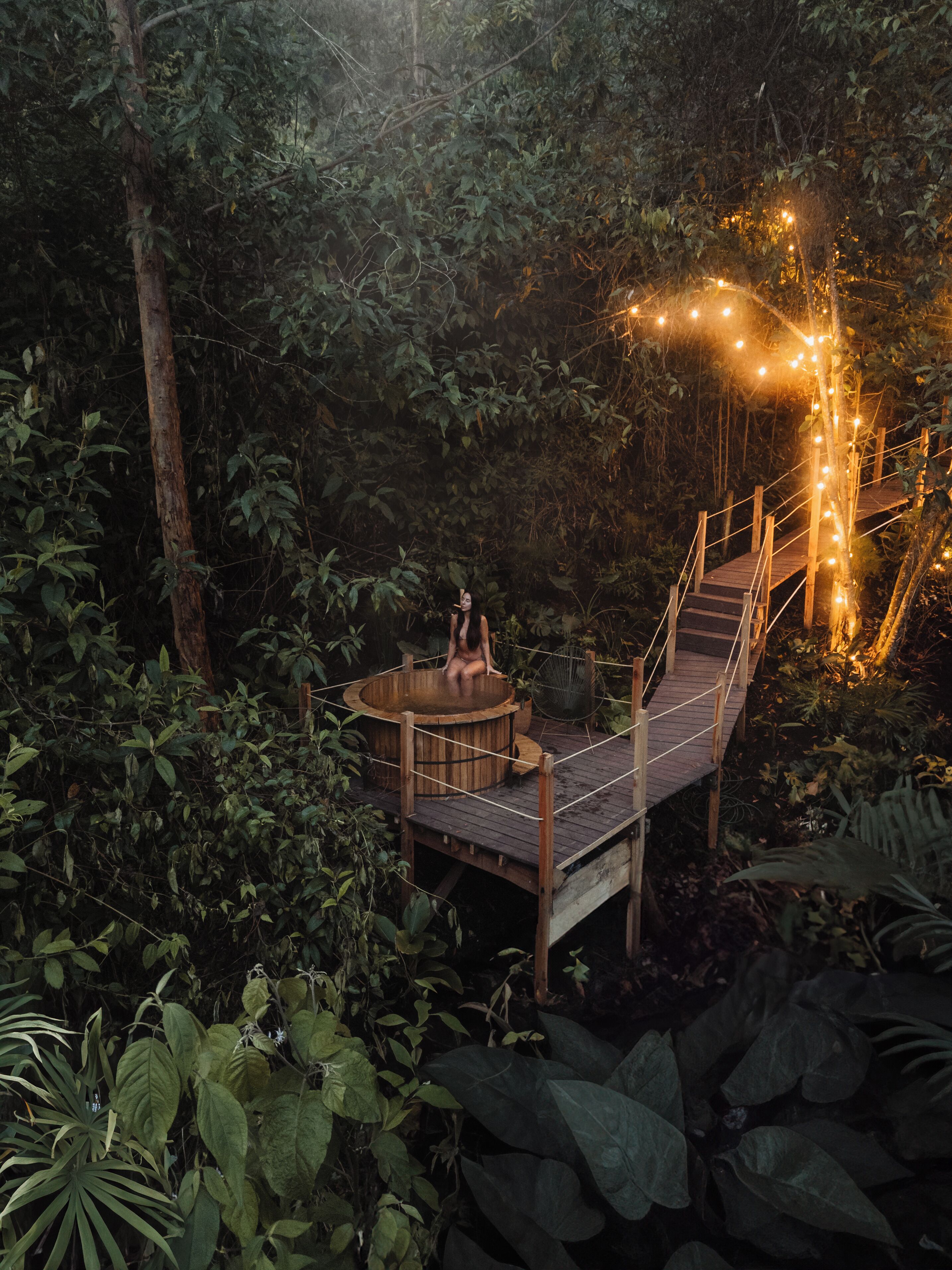 Hot tub, steam room, hot stone massages, deep-tissue massages, massages