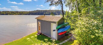 Paddle & Bike: Cottage w/ Dock in Pequot Lakes!