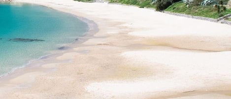 On the beach