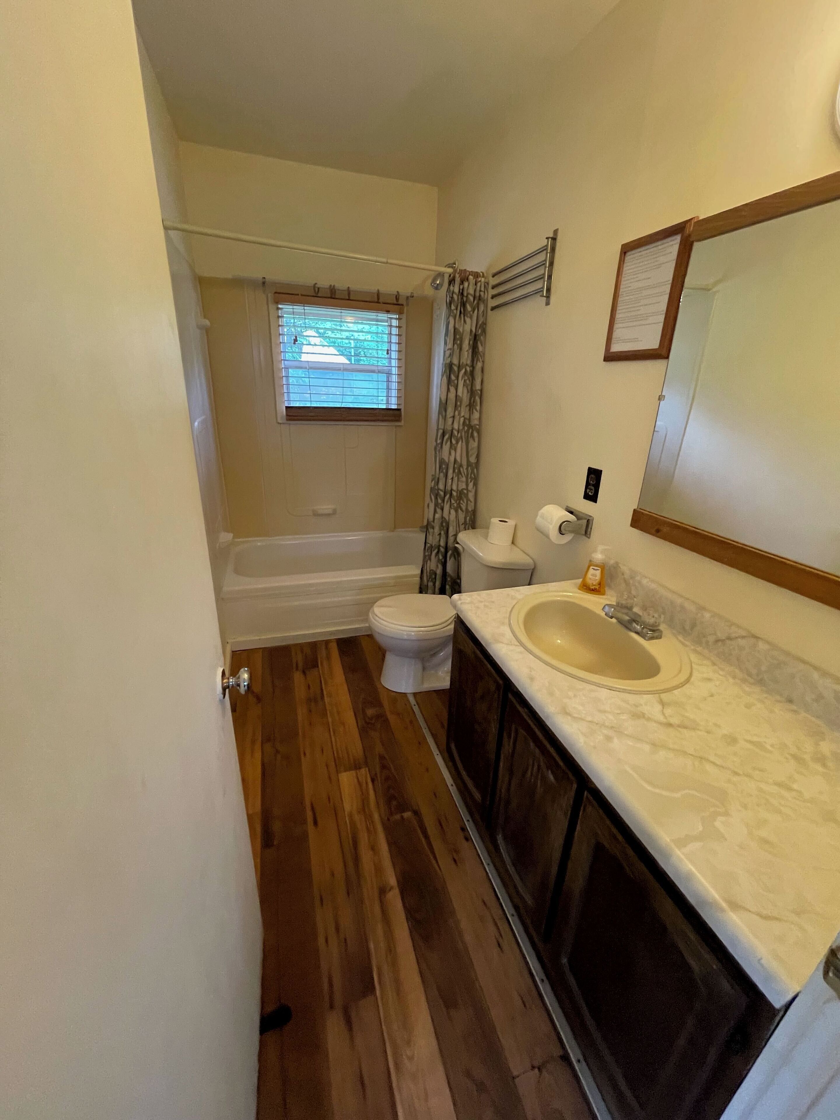 Soap, toilet paper