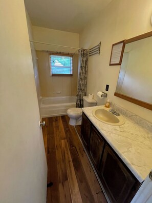 Soap, toilet paper