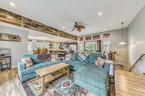 House (3 Bedrooms) | Interior - Hot Tub & Mtn Views: Home Near Hiking in Ruidoso! (Ruidoso)