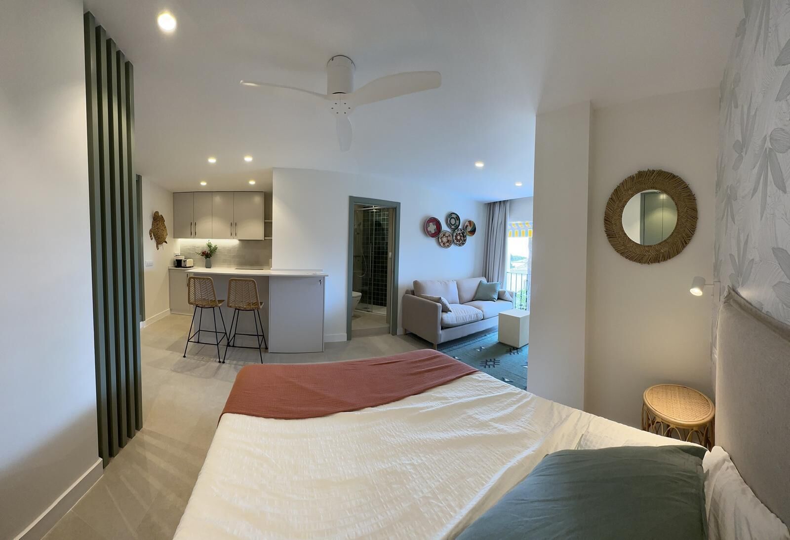 1 chambre, fer et planche à repasser, Wi-Fi