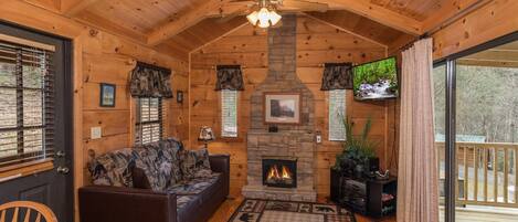 TV, peis og DVD-spiller