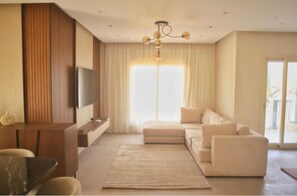 Villa, Patio, Garden View | Living area