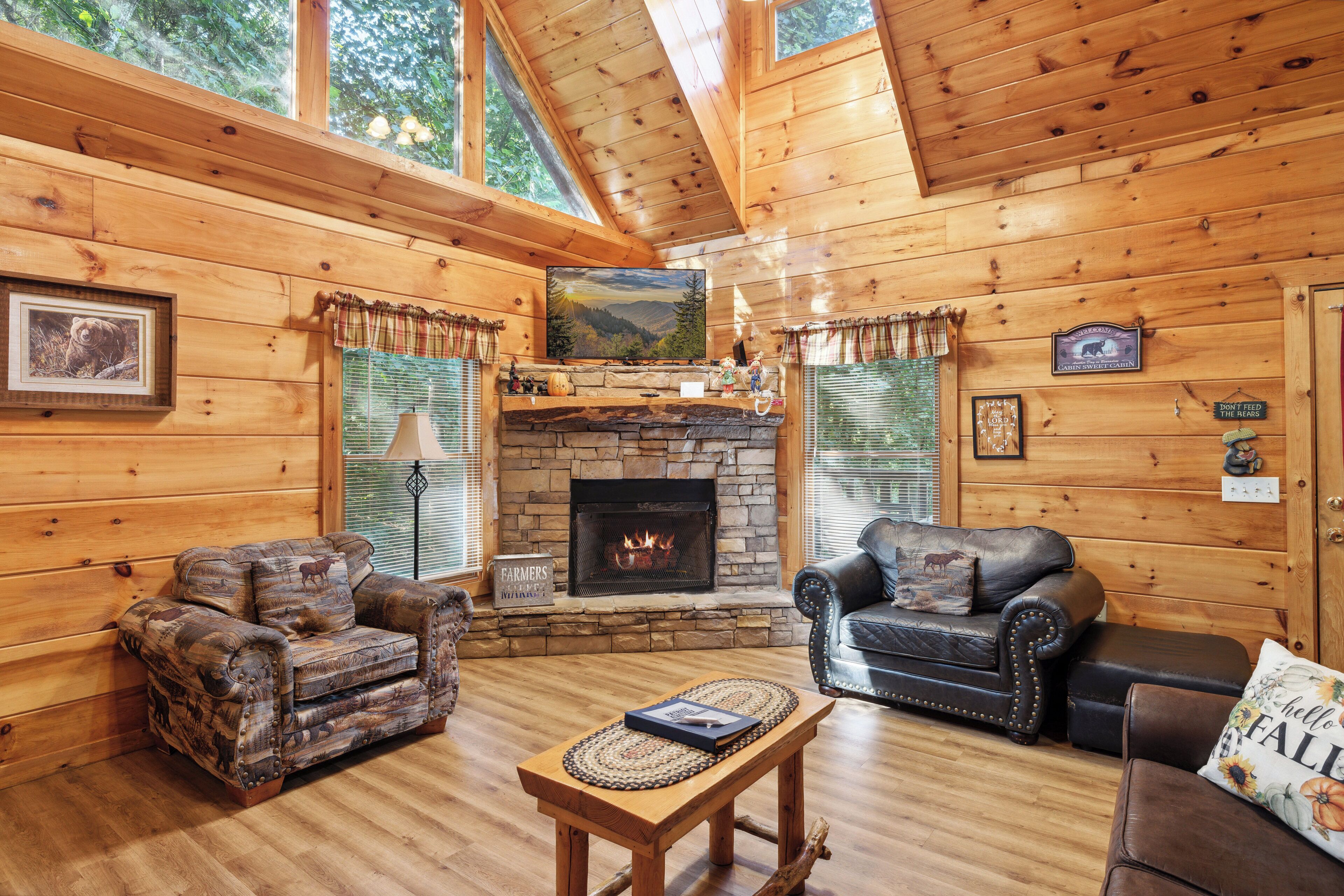 Smart TV, fireplace, DVD player, table football