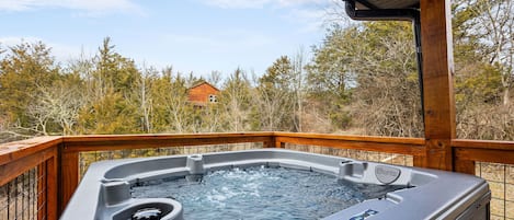 Bain à remous extérieur