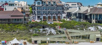 🐠100 Yards to Beach-Private Pool+Hot Tub-Bikes-Inlet Beach Retreat 202🐠