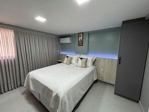 Hypo-allergenic bedding, laptop workspace, blackout curtains - Bela Hospedagem - 303 Bauten Aurea (João Pessoa)