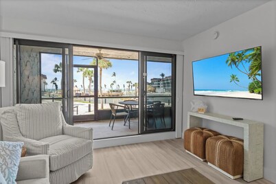 Pointe Santo Ground-Floor Beachfront | Pool, Pickleball & Steps to the Sand