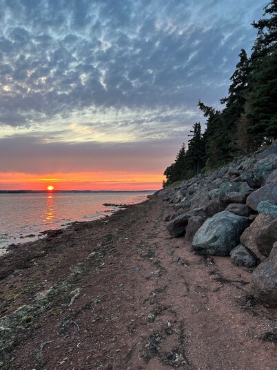 Harbour Lights at New London Bay near Cavendish