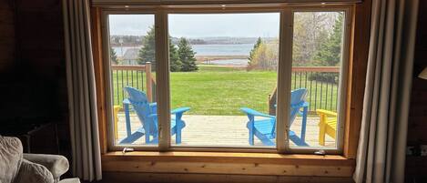 Télévision, cheminée, livres