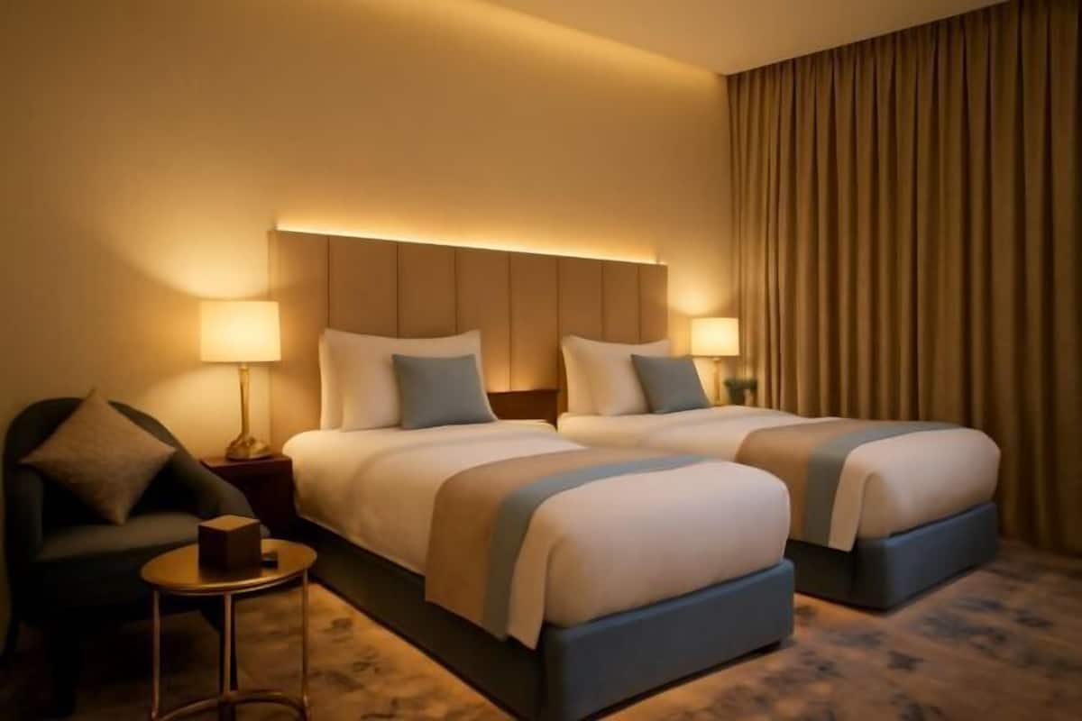 1 Schlafzimmer, Bettwäsche aus ägyptischer Baumwolle