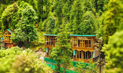 WOW WOODEN DUPLEX COTTAGE- SATYA KUTIR