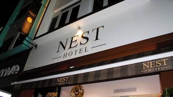 Fachada de la propiedad