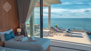 Deluxe Villa, 4 Bedrooms, Ocean View | In-room safe, individually decorated, individually furnished, desk - Santi Pura Villas (Koh Samui)
