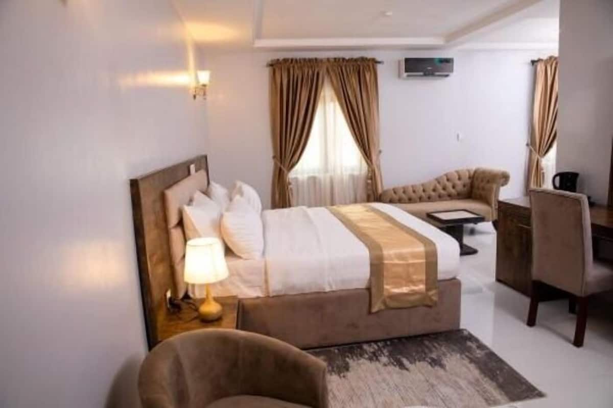 Habitación ejecutiva doble de uso individual | 1 dormitorio, escritorio, wifi gratis