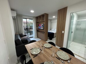 Living room - Bela Hospedagem - 105 Compact Tambau (João Pessoa)