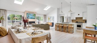 Elevated North Fork Escape with Chic Interiors and Private Poolside Oasis -...