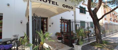 Fassade der Unterkunft