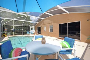 Opvarmet pool