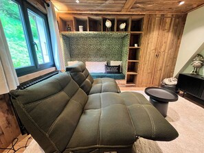 Living area - Chalet le Nutshell - AravisTour (Thônes)