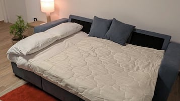 1 chambre, fer et planche Ă repasser, Wi-Fi, draps fournis