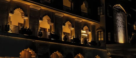 Fassade der Unterkunft