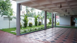 Fassade der Unterkunft