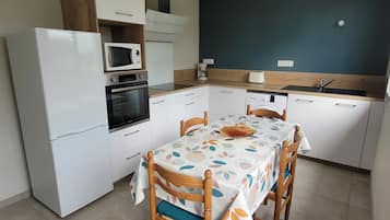 Microwave, oven, stovetop