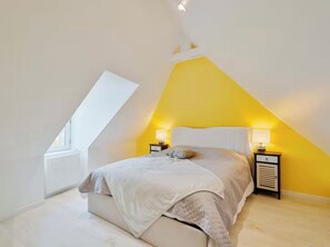 2 chambres, Wi-Fi, literie fournie