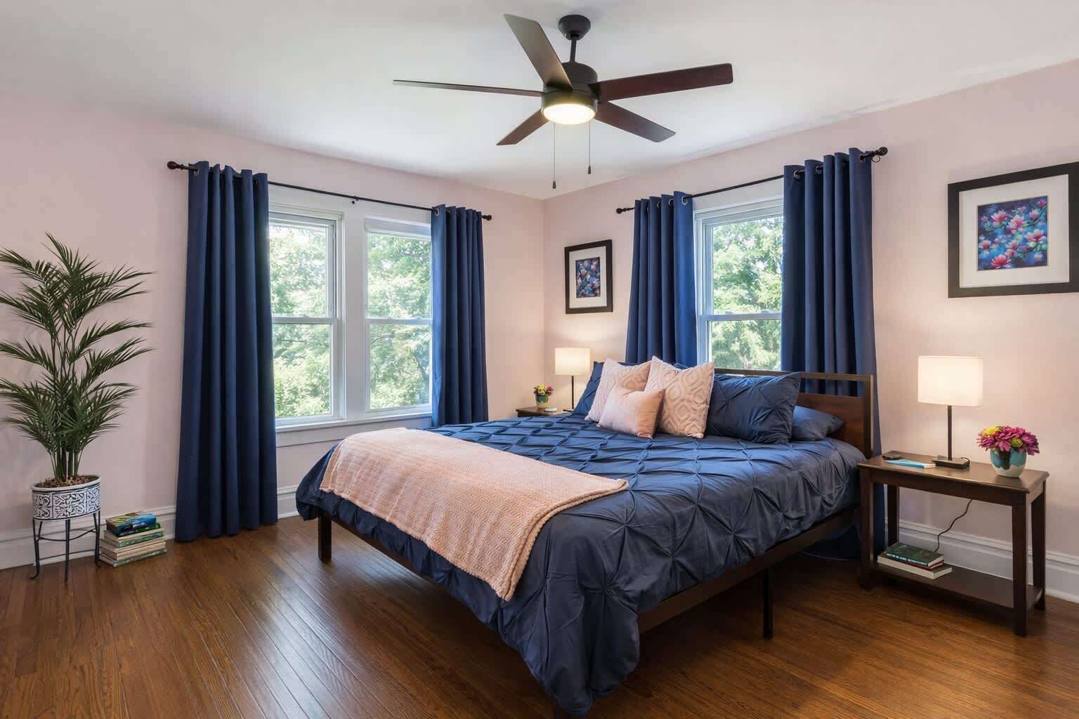 4 dormitoris, planxa i posts de planxar, un bressol de viatge i wifi 