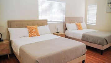 3 多间卧室、熨斗/熨衣板、WiFi、床单