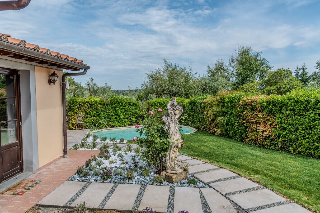 Enceinte de l’hébergement