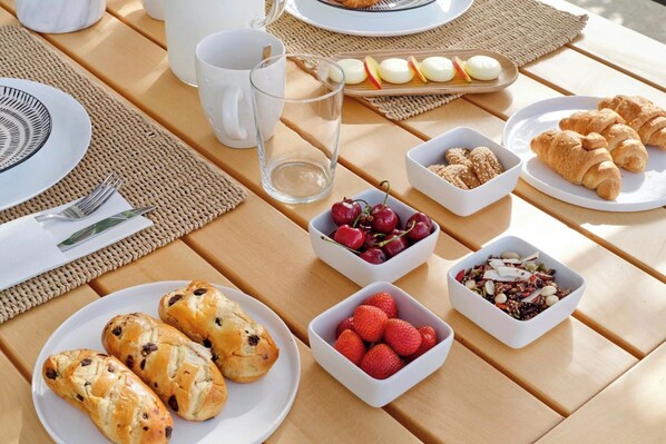 Repas de petit déjeuner