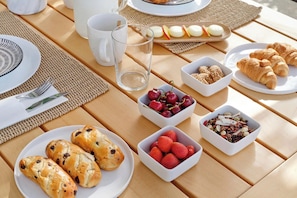 Villa | Repas de petit déjeuner