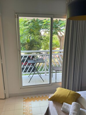 1 bedroom, travel crib, free WiFi, bed sheets