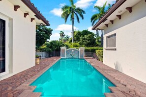 Una piscina climatizada