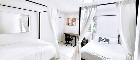 4 habitaciones, wifi y ropa de cama